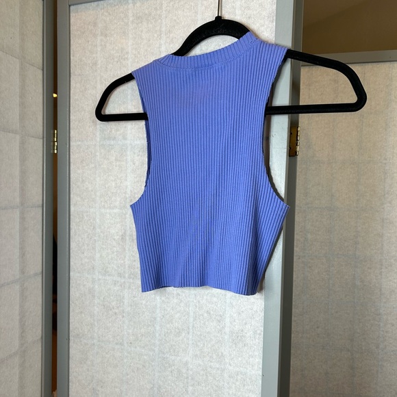 Aerie sleeveless ribbed crop top - Picture 4 of 4